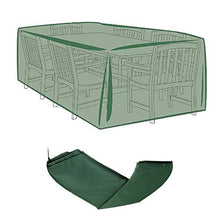 Apofly Giardino di Copertura di Mobili di Protezione Esterna di Copertura di Mobili Heavy Duty Rettangolare in Poliestere Green Patio Table Covers Meteo Impermeabile Resistente per Outdoor Patio