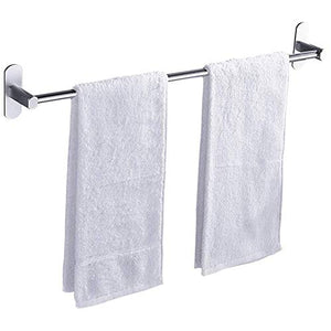 Nfudishpu Portasciugamani Multifunzione - Portasciugamani Bagno Montato a Parete, portasciugamani Singolo Bagno, Senza punzonatura ， 30 cm, Autoadesivo