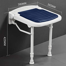 Folding chair Sgabello Pieghevole per Doccia Moda Bagno per Uso Domestico Sgabello da Bagno da Appendere a Parete Antiscivolo Impermeabile