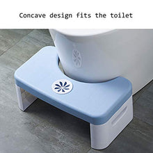 Sgabello WC Sgabello Multifunzione da 7 Pollici di Altezza per WC, Comodo e Compatto Sgabello per WC, Creativo poggiapiedi Antiscivolo