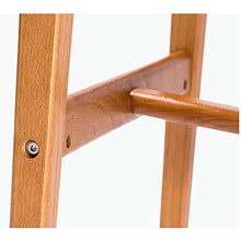 Sgabello da bar Legno massello Sgabello Alto da Bar Sgabello da Colazione di Varie Misure Moderno (Color : A, Size : 66cm)