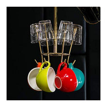 MFLASMF European Bar Creative Stainless Steel Light Wine Rack, Wine Glass Rack, Upside Down Home Wine Glass Rack, stemware Rack (Size : 60 * 35cm)
