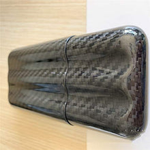 Panjianlin Cigar Box Fibra di Carbonio Cigar Set in Fibra di Carbonio Cigar Tubo Cigar Box Tubo del Sigaro Tre Tubo in Fibra di Carbonio Cigar Box Portable di Viaggio Cigar Box di stoccaggio