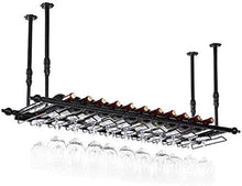 HTDZDX Wine Rack Wine Racks Semplice Decorazione del Salone Calici Validità Europea Creativo Hanging Wine Rack (Size : 60 * 30cm)