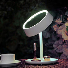 SHY Specchio per Il Trucco, Specchio per Il Trucco a LED Desktop con Luce di riempimento Intelligente Specchio di Bellezza Specchio per Principessa Specchio Portatile per