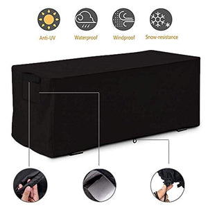 ZYZY Copertura per mobili da giardino con sfiato d'aria, copertura per box da terrazza per esterni