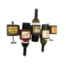 Xiaoli Portabottiglie per Vino Parete Wine Rack Metallo Creativo Wine Rack Bagagli Industriale del Vento Parete Wall Hanging Decoration Bottiglia di Vino Rack Scaffale per Vino