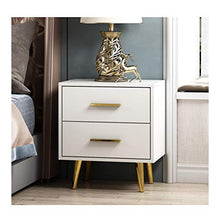 GXT WGZ- Comodino Camera Locker, Camera da Letto Comodino, Soggiorno Locker, Living Room Divano Fianco del Mobile (Color : White-a)