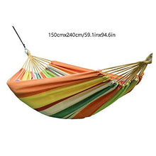 ZZL Amaca da Viaggio Hammock Canvas Travel Hammocks Swing Bed Swing Portable Hanging Multifunzionale per Viaggio Beach Garden Courtyard Durevole