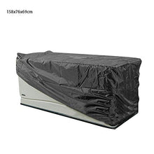 knowledgi Fodera di Protezione per Mobili da Giardino 210D Impermeabile in Stoffa Oxford per Mobili Rettangolari(158x76x69cm)