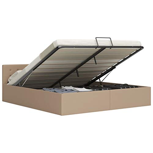 SKM Giroletto Idraulico Cappuccino Similpelle 180x200cm