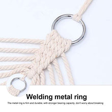 GARNECK Accessori da Campeggio Estivi per L'esterno Amaca Amaca a Rete Resistente in Corda di Cotone Adatta per Mare Campeggio Giardino (Bianco)