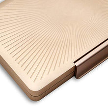 Cigar Humidor, Cassa di Sigaro Portatile Impermeabile di Alluminio Sigillato Portasigari 5 Pack Cigar Umidificatore (223 * 129 * 31Mm),D