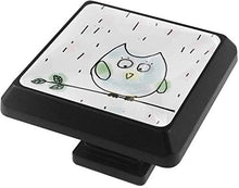 Cartoon Rainy Pomelli per Porta Set di 4 Pomelli per Mobili Manopole per Cassetti Cucina Armadio Vetro