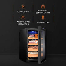 Armadietto per Sigari Humidor per Sigari Frigorifero Ice Bar Armadietto per Vini Controllo della Temperatura E Idratante Legno di Cedro A Quattro Strati può Contenere 300 Sigari
