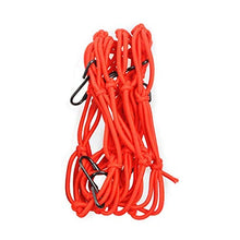 Moto Bike Mesh String Bag Bag Sundries Net Rope Rosso ATV Guanti Casco Guanti Cargo Bagaglio Portatile Casco Moto Net (Color : Red)