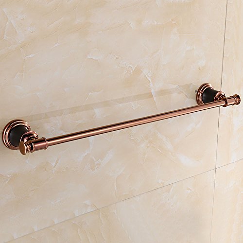 MBYW Portasciugamani Moderno Minimalista Portasciugamani Elegante per Il Bagno di Moda Portasciugamani ad Asta Singola_Cinturino in Acciaio Legato in zama + monoforo in Formato Piccolo