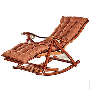 PAKUES-QO Sedia Pieghevole per Esterni Zero Gravity Lounge Lettino Prendisole Sedie da Giardino con Cuscini Spiaggia Giardino Camera da Letto Balcone Soggiorno Cuscinetto Peso 200 kg