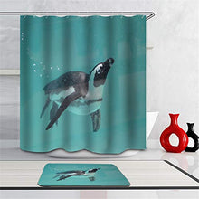 LIYAN Combinazione Bagno. Immagini Chiare E Colori Vivaci Rendono Il Tuo Bagno Pieno di Vita. Accessori da Bagno. Pinguini in Acqua.