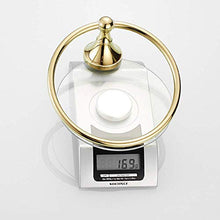 JKCKHA Northern Europe. Asciugamano Bella Rame Oro Anello portasciugamani Bathroom Wall Hanging Hardware Anello di tovagliolo Rotonda Barra di tovagliolo placcati in Oro Barra Multifunzione