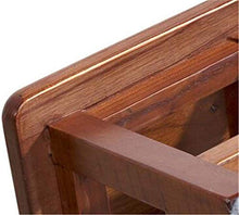 Impermeabilizzata Tavolo da tè Americano Quadrato in Legno massello per casa in Legno Panca per Scarpe da Bambino Rotonda Adatta per Cortile da Giardino