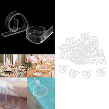 #N/A ABS di Plastica di Copertura Tovaglia Clip-50pcs di Plastica Trasparente del Pannello Esterno Tavolo Morsetti Holder-Casa BBQ Picnic Festa di Nozze Forniture