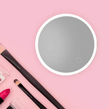 LED Specchio cosmetico ad Angolo Regolabile Touch Button Design di Ricarica Illuminazione dell'anello a 360 ° Specchio LED Leggero e conveniente