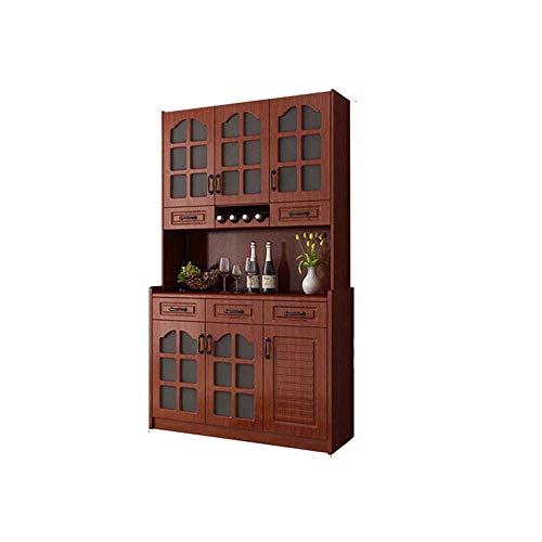 COUYY Credenza Moderna Minimalista Armadio Cucina Soggiorno da La casa della Parete Laterale Gabinetto Governo di immagazzinaggio Mensola Tea Gabinetto,106 * 40 * 200cm