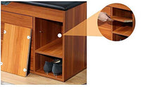 Rangement Chaussure Cabinet Retro Mobile da casa di scarpe Organizzatore Scarpiera a 3 strati senza porta 120 x 30 x 50 cm, bianco