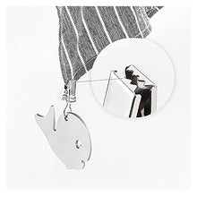 Stile moderno 1pcs Carino tovaglia in acciaio inox pesi antiruggine anti-funzione multi-funzione clip in metallo morsetti fai da te ganci tovaglia decorazioni artigianato per coperture per tavoli da g