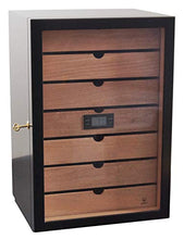 GERMANUS Armadio Humidor Veter Nero