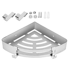 WNSC Mensola triangolare per bagno, portaoggetti, portaoggetti, per bagno, WC, accessorio per bagno