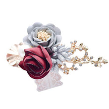 Fgyhty Bracciale Damigella d'Onore Polso Falso Fiore Artificiale del Fiore della Mano Floreale Wristband Donne
