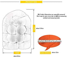 Yxxc Cuscino per Sedile sospeso, Cuscino per Sedia in Vimini Altalena Impermeabile Balcone Patio Giardino, Cuscino per Sedia Altalena Cuscino per Sedia in Vimini Amaca Tessuto B 186x86cm