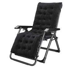 AI LI WEI SHUAIIJUAN Sedia per Il Tempo Libero Domestico Sdraio da Spiaggia Recliners Pieghevole Prato Lounge sedie Reclining s for Patio, Veranda, Giardino Max.200kg - Nero