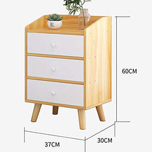 Comodino Comodino Shelf Assembly gabinetto Comodino Piccolo Comodino contemporanea (Color : Blue, Size : 37x30x60cm)