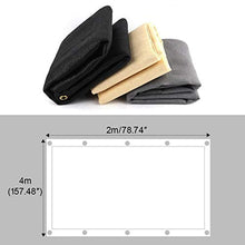 A&H Hdpe Parasole Rete Protezione UV Piante Grasse Rete Ombreggiante Addensare Balcone Recinzione di Sicurezza Reti Terrazza Cortile Tettoia Tettoia per Il Sole Rete