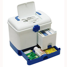 Ovitop Scatola Medica Scatola Multifunzione per la Medicina Domestica Scatola di Immagazzinaggio Medico Soccorso Kit di Pronto Soccorso-Blu