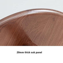 FUFU Tavolini Tavolino in Legno massello, 50 cm DiametroRoround Sofa Table End Tables Nidificazione Tavolino da caffè Comodino 19.7inch Tavolini da Divano