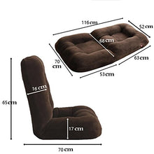 Li jing home Divano Pigro Elegante Divano ad Un Posto Divano Letto Singolo Tatami Divano Pieghevole in Tessuto Multiuso Sedia Pieghevole sul Letto Regolabile Morbido e Confortevole (Color : Bianca)