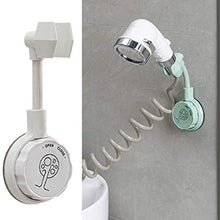 Regolabile Supporto Doccia Universale in Bagno Doccia a Staffa ugello Ventosa Stand, Bianco