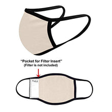 PanStro Maschera Antipolvere Che Copre Uomini e Donne in Cotone Lavabile Tinta Unita Crema Solare 10 Pezzi