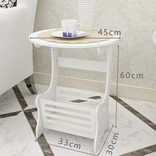 TONG HXF- Tavolino da caffè Tavolino con Struttura in Legno Decorato da Soggiorno Balcone casa e Tavolo da Ufficio Durevole (Size : H60cm)