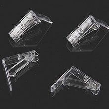 ZWWZ Clip per tovaglia,Clip per tovaglia in plastica Trasparente,Clip Holder,Tablecloth Clip Regolabile,Clip fermatovaglia,Porta tovaglie per Outdoor Party，Esterno per la Festa,Picnic,Giardino,Casa