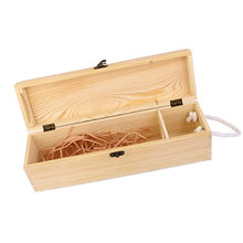 35 * 10 * 10cm Legno Singola Bottiglia Caso Carrier Casella Vino Cassa Arredamento Migliore Regalo