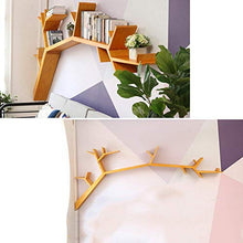 Semplicità Elegante Scaffale Scaffale Sospeso a Parete Scaffali Appendiabiti in Legno Massello Scaffale per Alimentari Deposito Multifunzione Negozio Di Abbigliamento Ristorante, 3 Ganci, HJJ, Lung