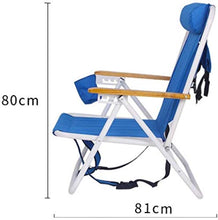 WUY Sedie da Campeggio Pieghevoli per Adulti Poltrona ad Alto Schienale Poltrona Poltrona Cool Sedia Portatile Mezzidiano Sedia a Riposo per per Permanente Dinning Sedia Pieghevole