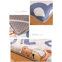 Tappetino Tatami Tradizionale Giapponese Futon Materasso Per Letto Dormitorio Studenti Coprimaterasso Spesso Tappetino Pieghevole Lavabile Pieghevole Morbido Arrotolabile,G-100x200cm(39.37x78.7 in)