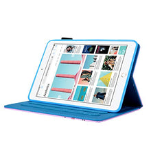 Robinsoni Custodia Compatibile con iPad Mini 1/2 / 3/4 / 5 Tablet Cover con Supporto PU Pelle Folio Flip Libretto Auto Sleep/Wake Libretto Cover Cartone Animato Libro Cuoio Portafoglio Case,Cane