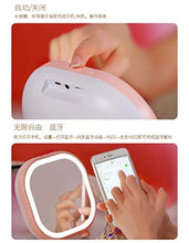 UYZ Lazy Cat LED Specchio per Il Trucco Specchio per Il Trucco della Principessa con Specchio di Bellezza Ricaricabile Leggero con Piccolo Regalo Stereo